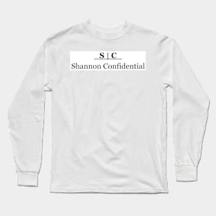 Shannon Confidential Long Sleeve T-Shirt